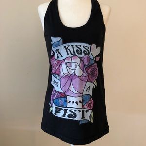 American Apparel “A Kiss With a Fist” Tank, Size L